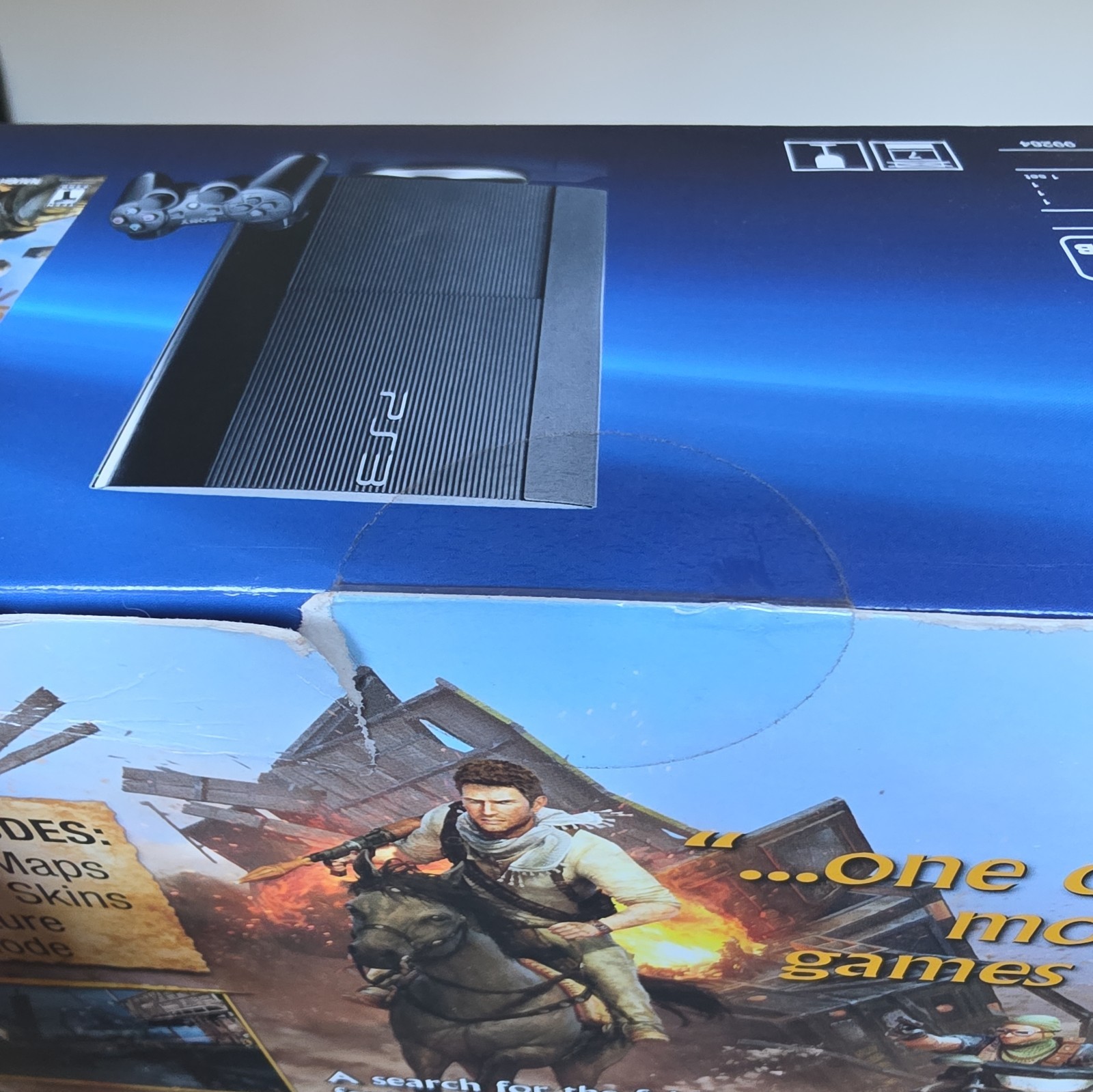 NEW SEALED Sony PS3 250GB CECH-401B Uncharted 3 Bundle GOTY edition Fast Ship!