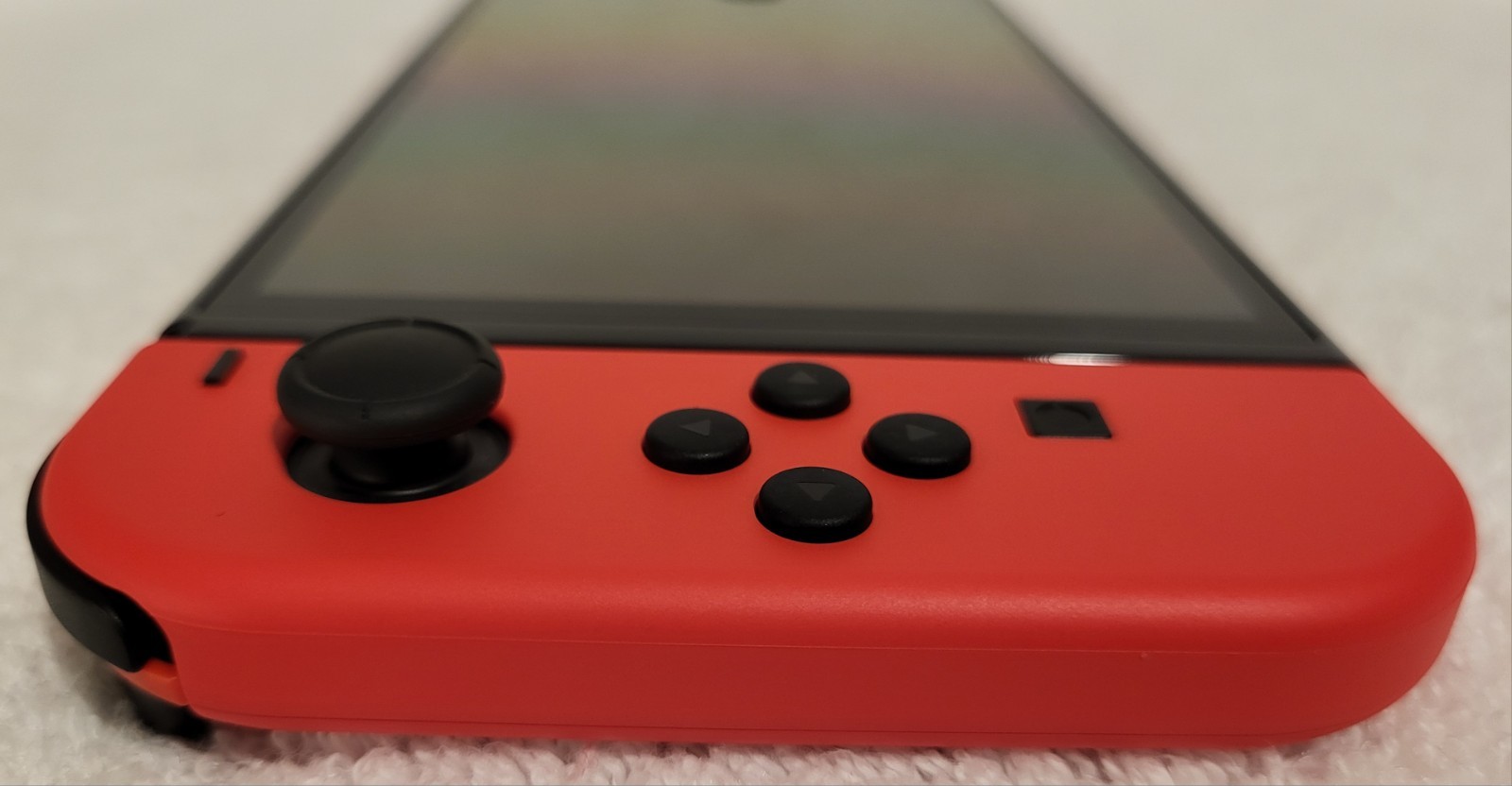 Nintendo Switch OLED HEG-001 Mario Red Edition Console w/ Joy Cons, OEM Charger