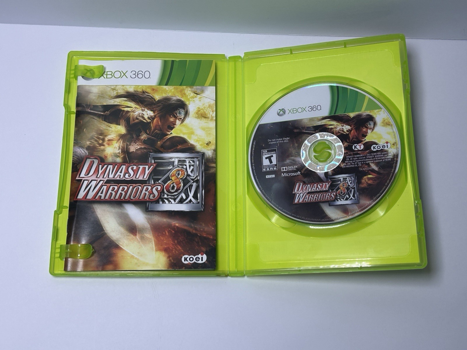 Dynasty Warriors 8 (Microsoft Xbox 360, 2013)