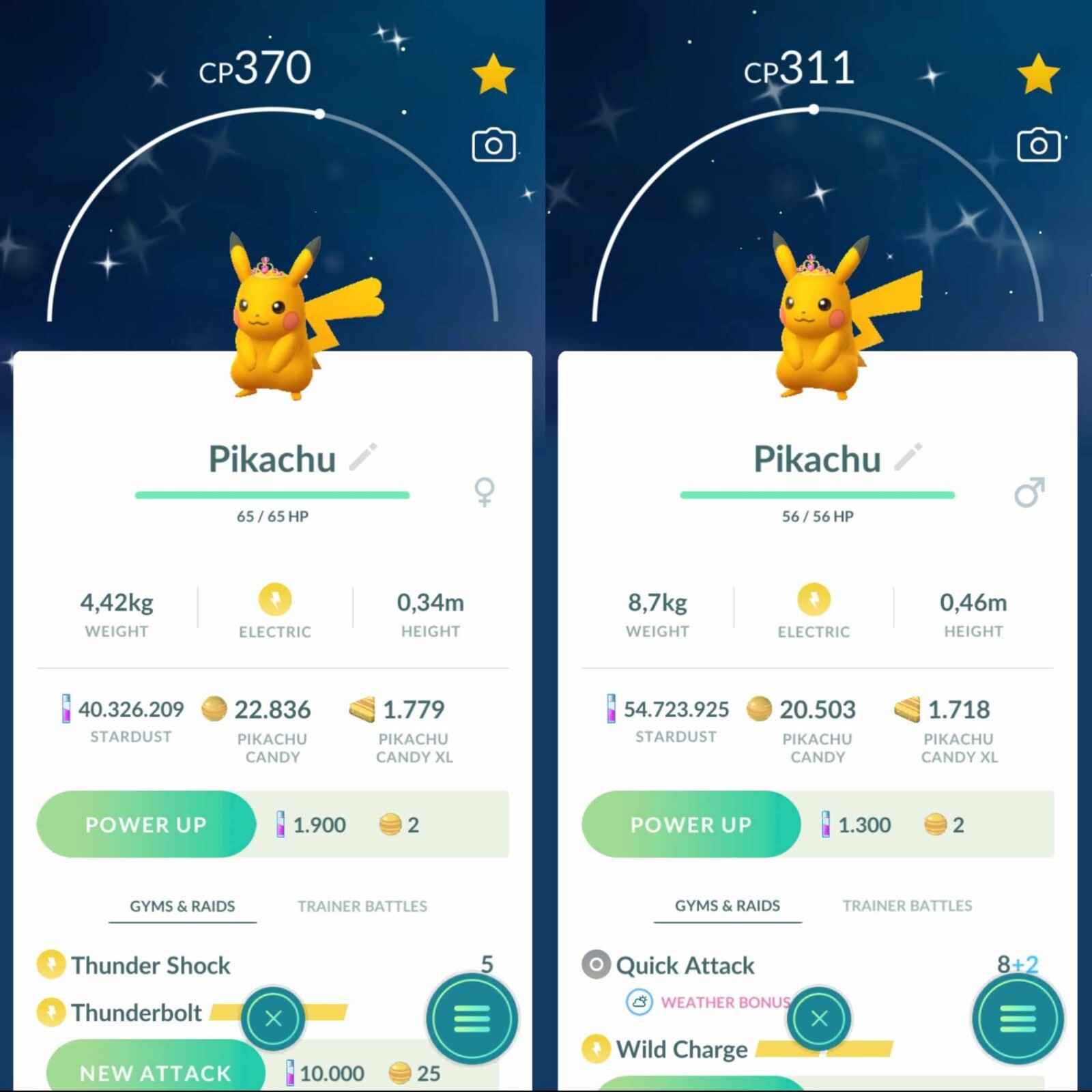 Pokemon Shiny Pikachu Wearing a Quartz Crown (Pink) – TRADE – Read Description