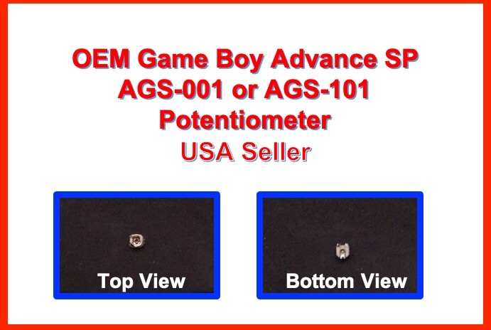 OEM Nintendo Game Boy Advance SP GBA SP Mother Board Potentiometer