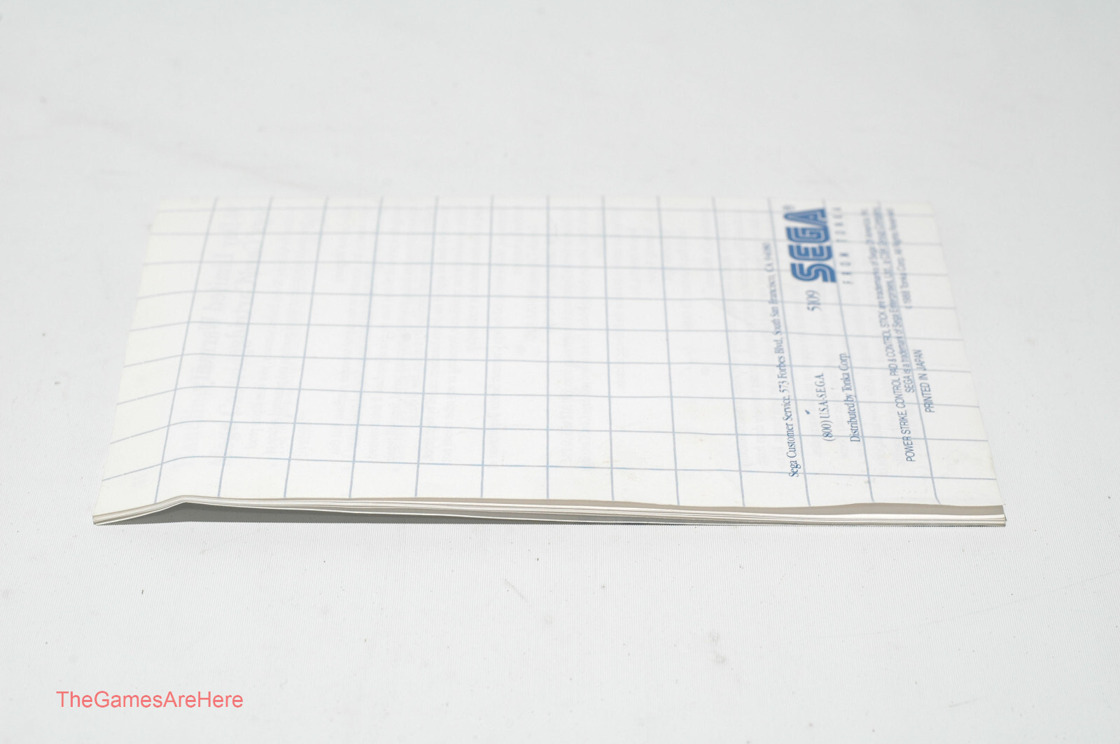 Power Strike – Sega Master System 1988 Mail Order Version