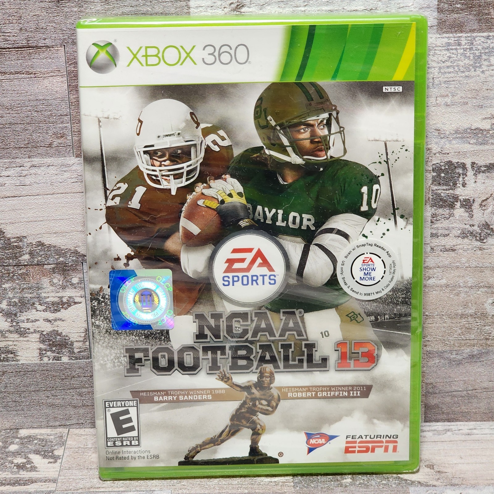 NCAA Football 13 Microsoft Xbox 360 Brand New Factory Sealed