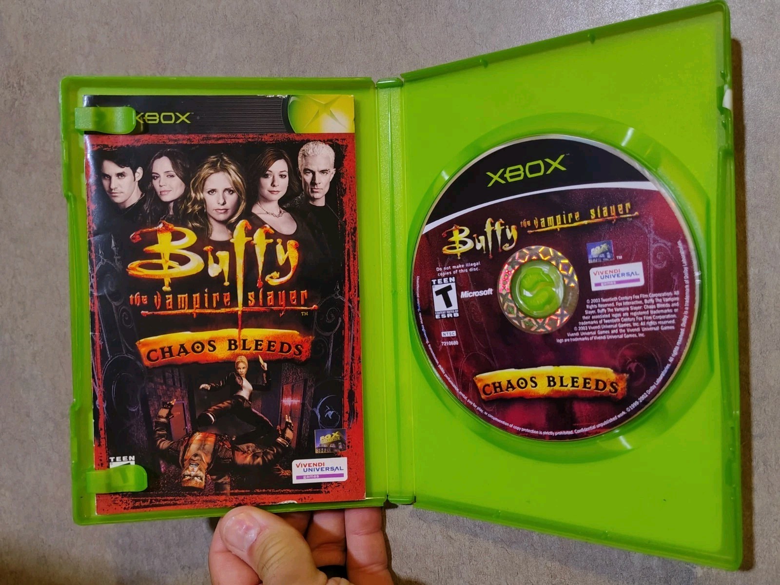XBox Buffy the Vampire Slayer Chaos Bleeds – Complete Authentic Tested 🔥🎮😎