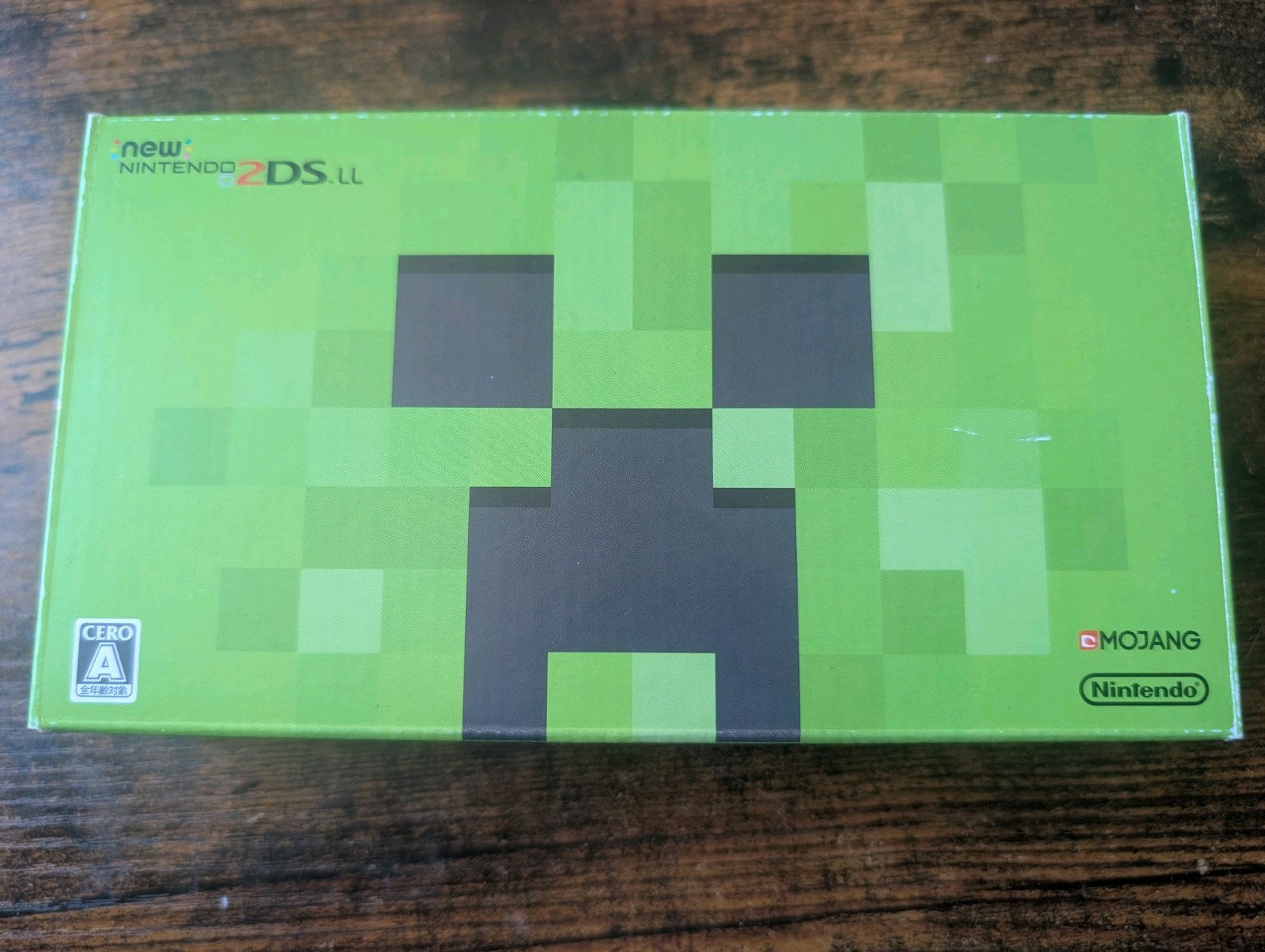 Nintendo 2DS LL Minecraft Creeper Edition Japan Version New