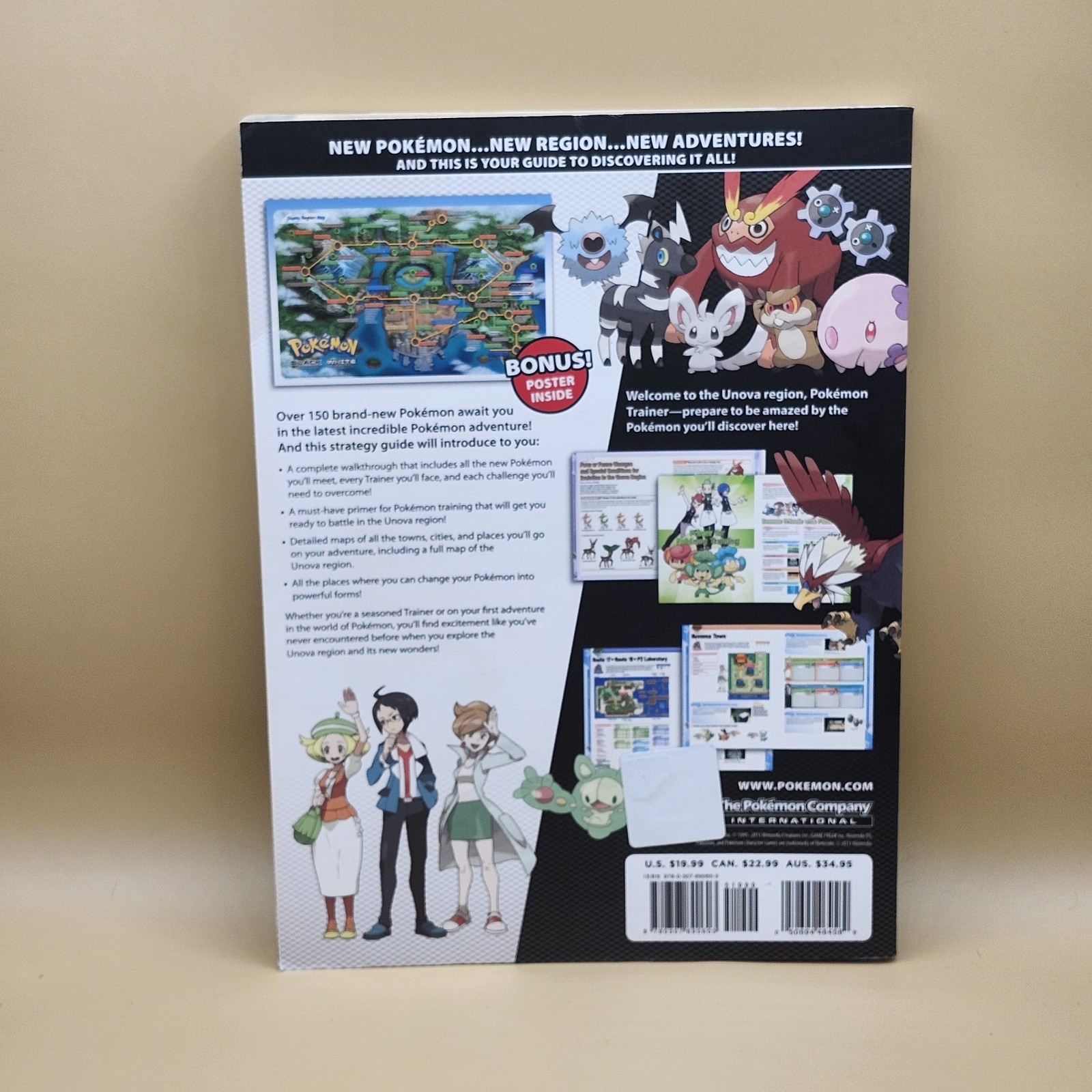 Pokémon Black and White Official Strategy Guide Volume 1