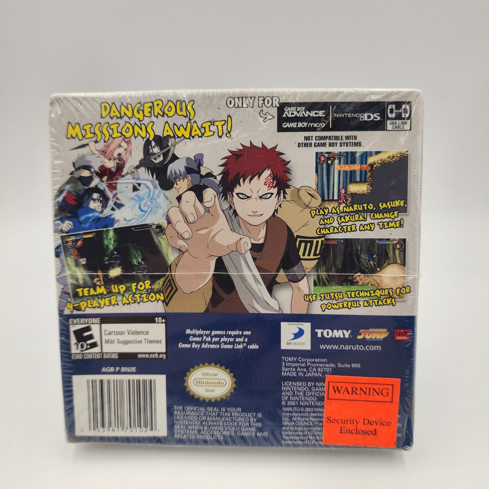 Naruto Ninja Council 2 – GameBoy Advance TOMY 2006 *sealed