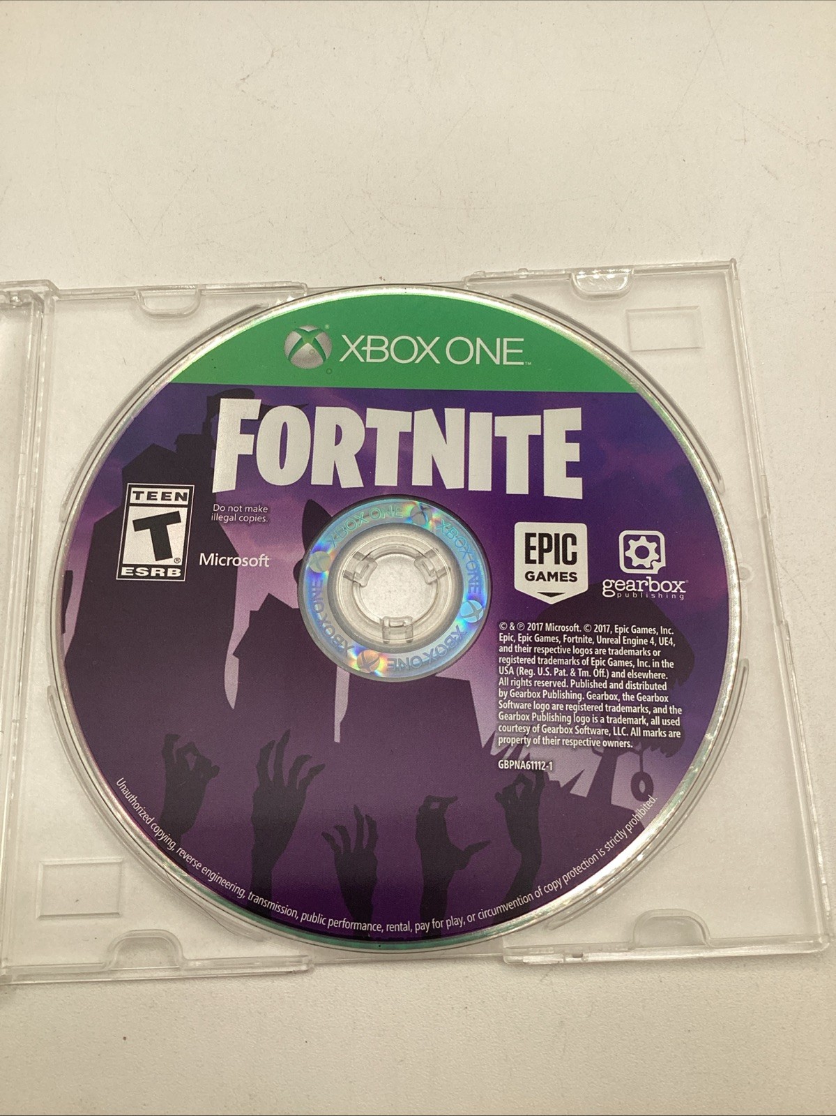 Fortnite Save the World Xbox One | *Rare* Purple Edition – Disk Only