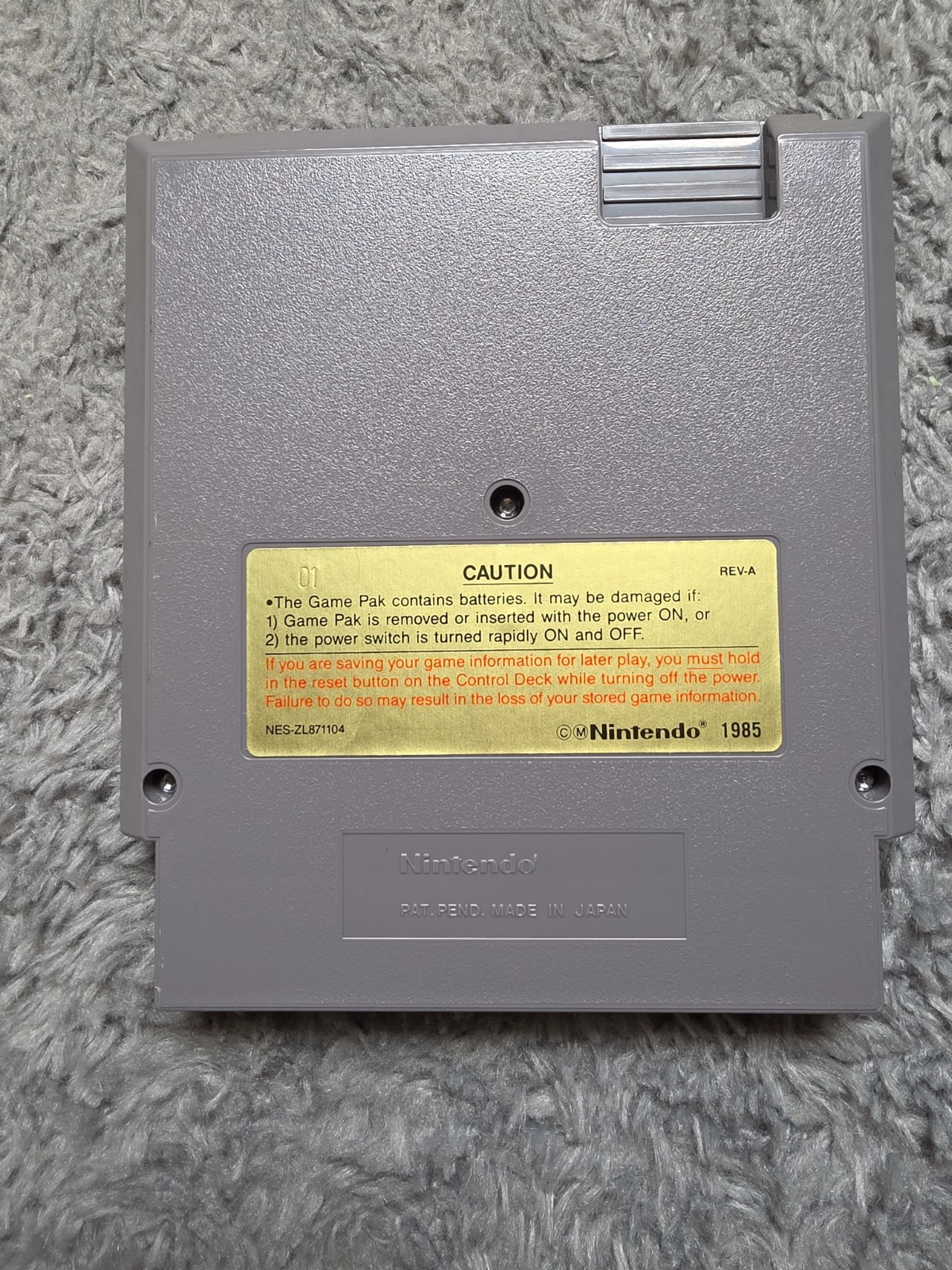 Crystalis NES Nintendo Authentic Cartridge Only Tested Clean Label SNK RPG