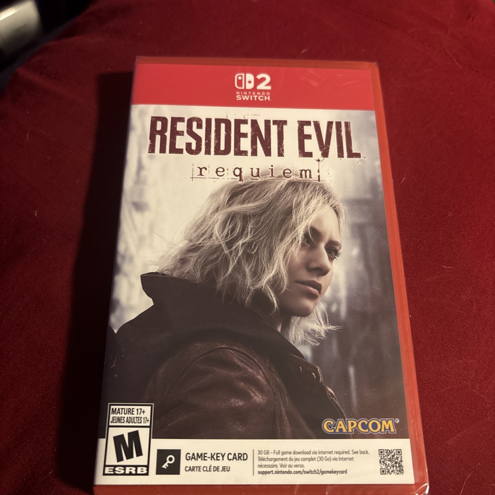 Nintendo Switch 2 Resident Evil Requiem (Physical Game-Key Card) Brand New
