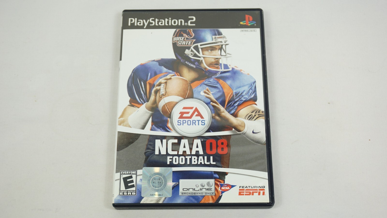 NCAA Football 08 PS2 CIB Sony PlayStation 2 2007 Complete with Manual B