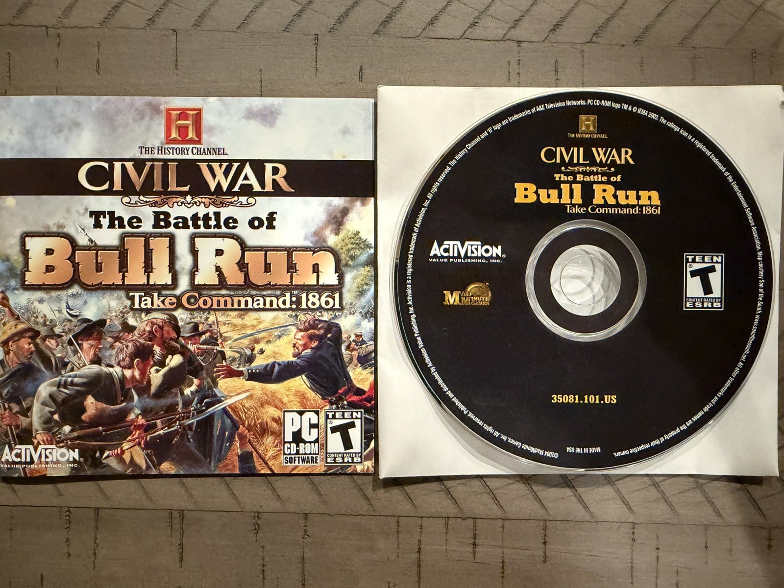 History Channel: Civil War — The Battle of Bull Run: Take Command 1861 (PC)