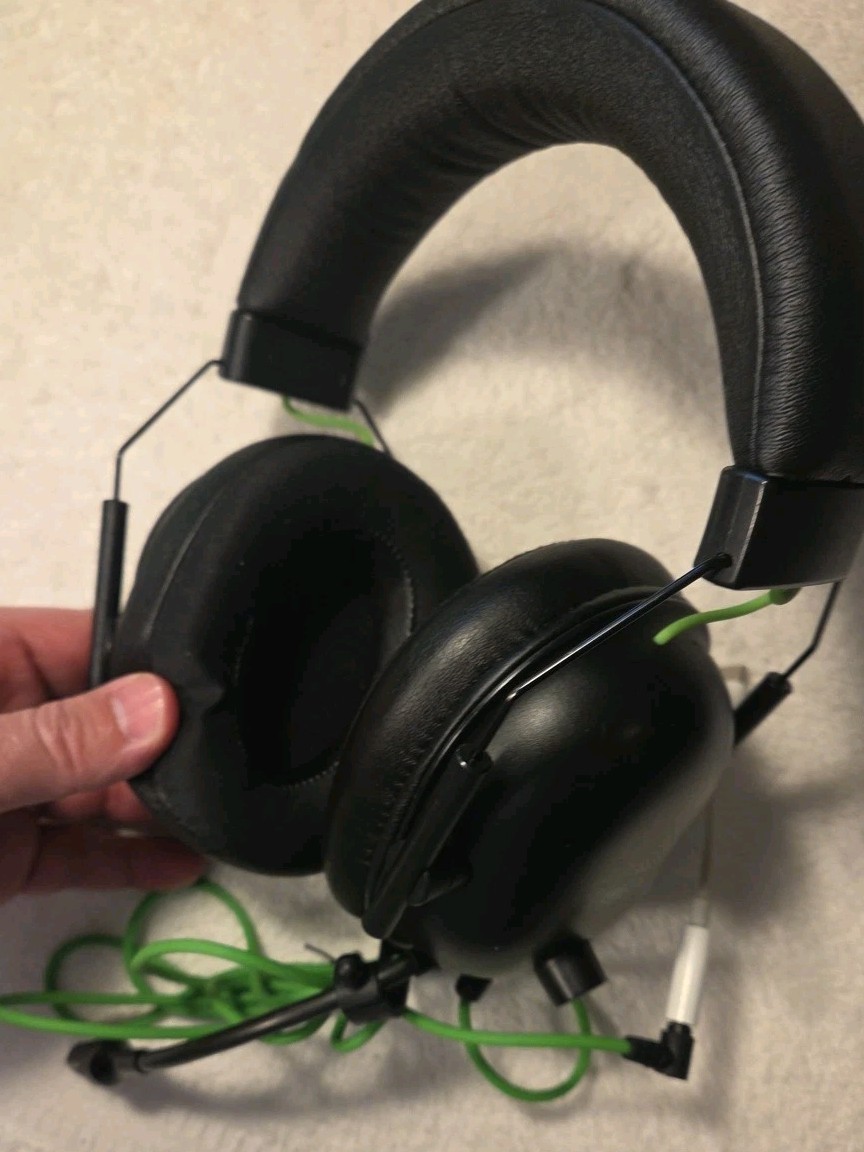 Razer Blackshark V2 X Black Over the Ear Gaming Headset