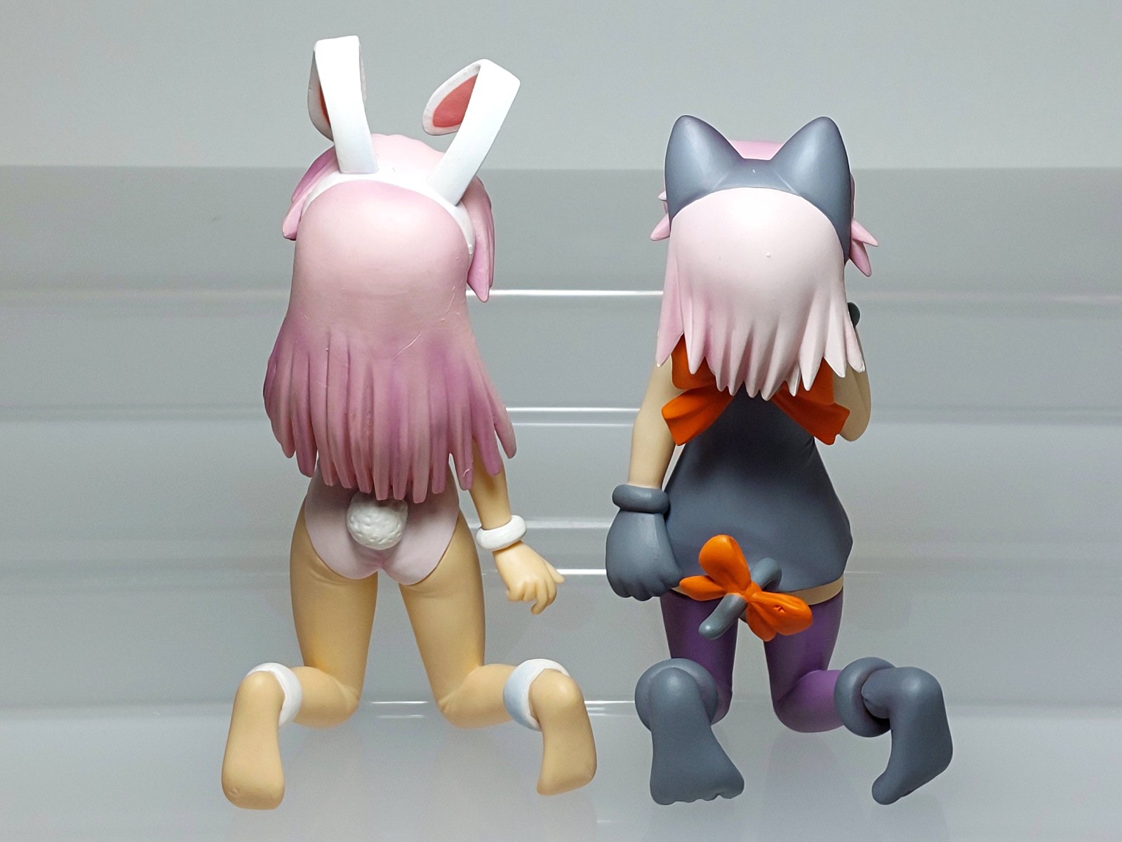 Hajimete no Oishasan Figure Asakura Maina (Bunny) Yuuna (Cat) Girl 4.6-5.1in