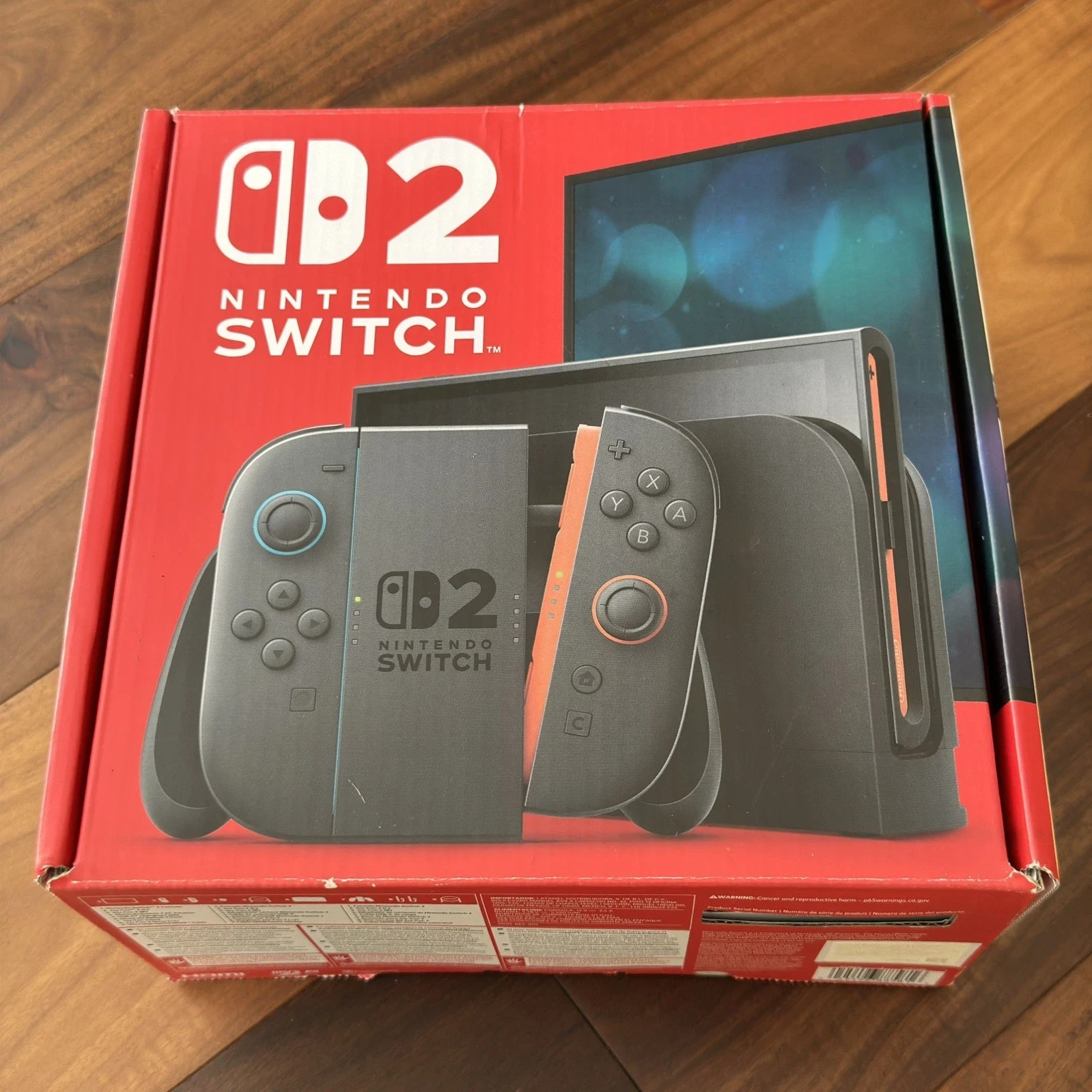 Nintendo Switch 2 Console Box Only, (NO CONSOLE)