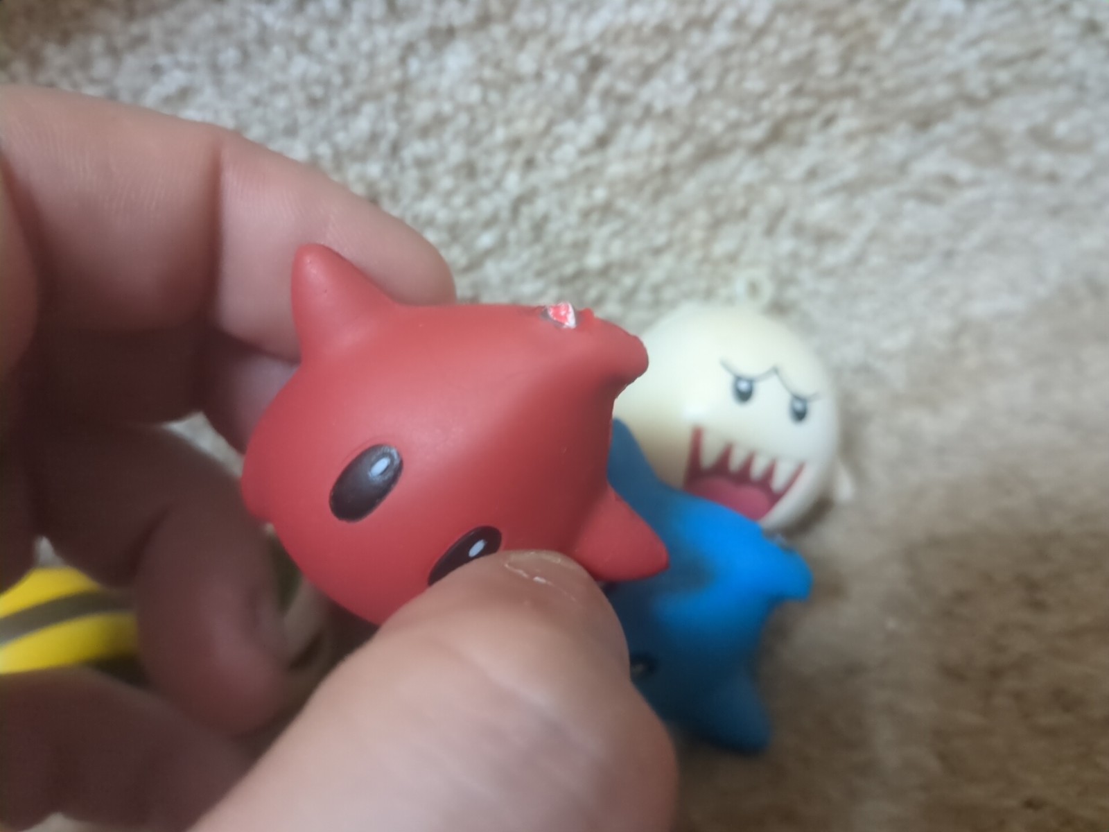 Super Mario Galaxy Keychains Squishy Set Rare Nintendo Wii Rare Prize Toy 2009