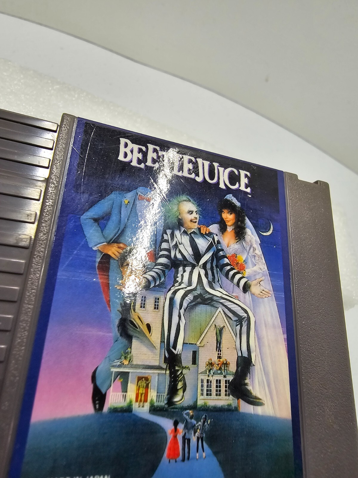 Beetlejuice (Nintendo Entertainment System, 1991) Authentic, Cleaned & Tested!