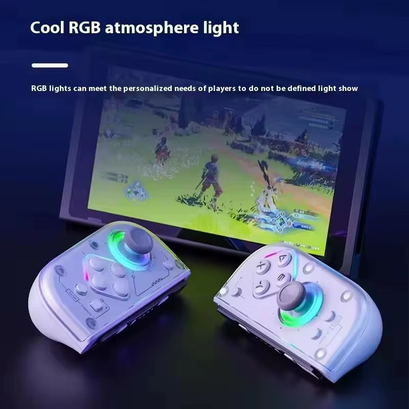 Aolion J20 Knight Wireless Gamepad with Left and Right Switch Hall Joystick Moti