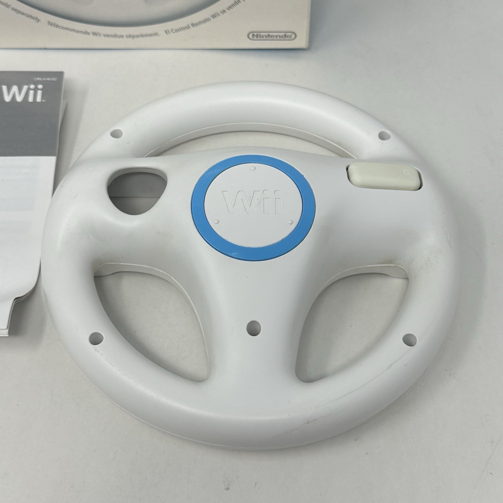 Wii Nintendo OEM RVL-024 in Box Steering Wheel Only