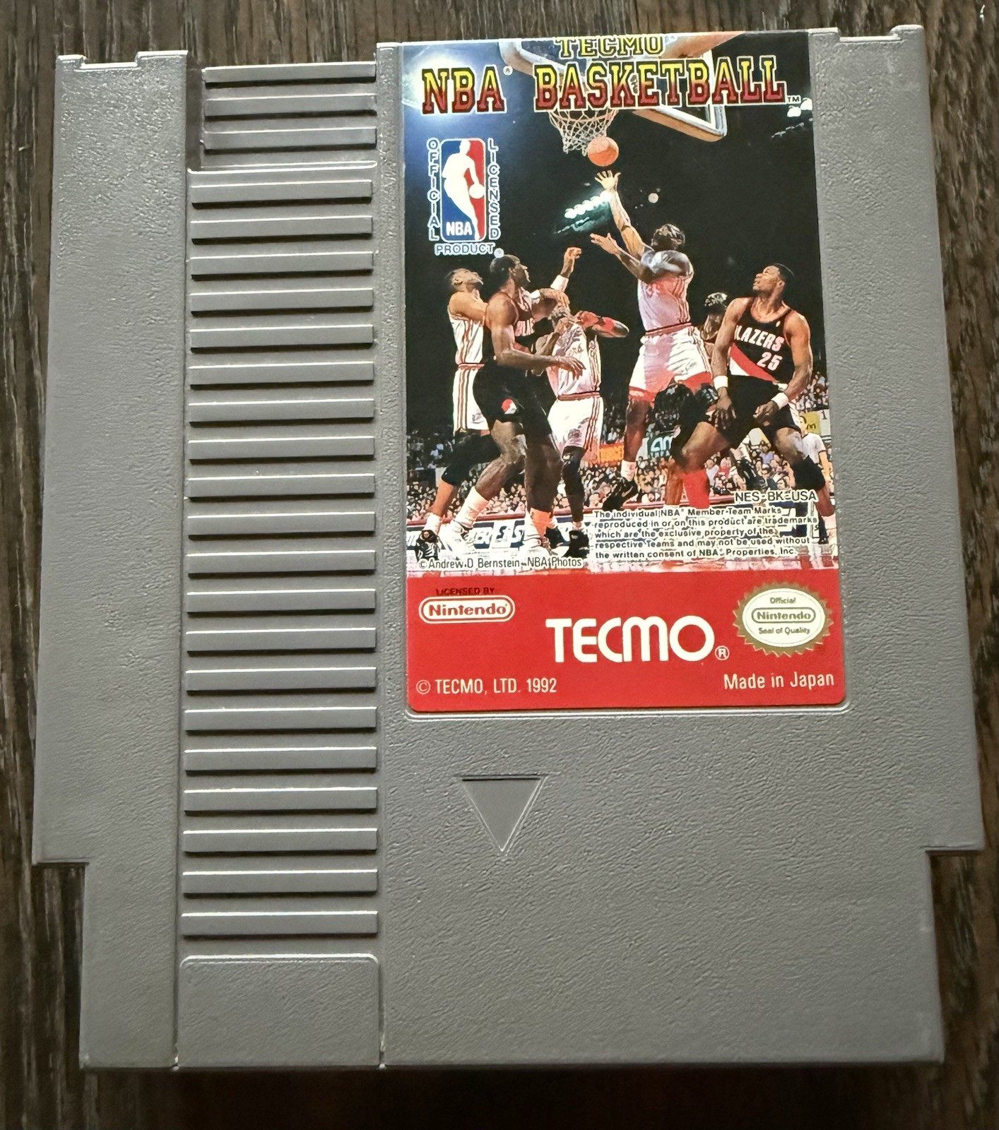 Tecmo NBA Basketball Complete in Box CIB w/Inserts! (Nintendo, NES 1992)🔥