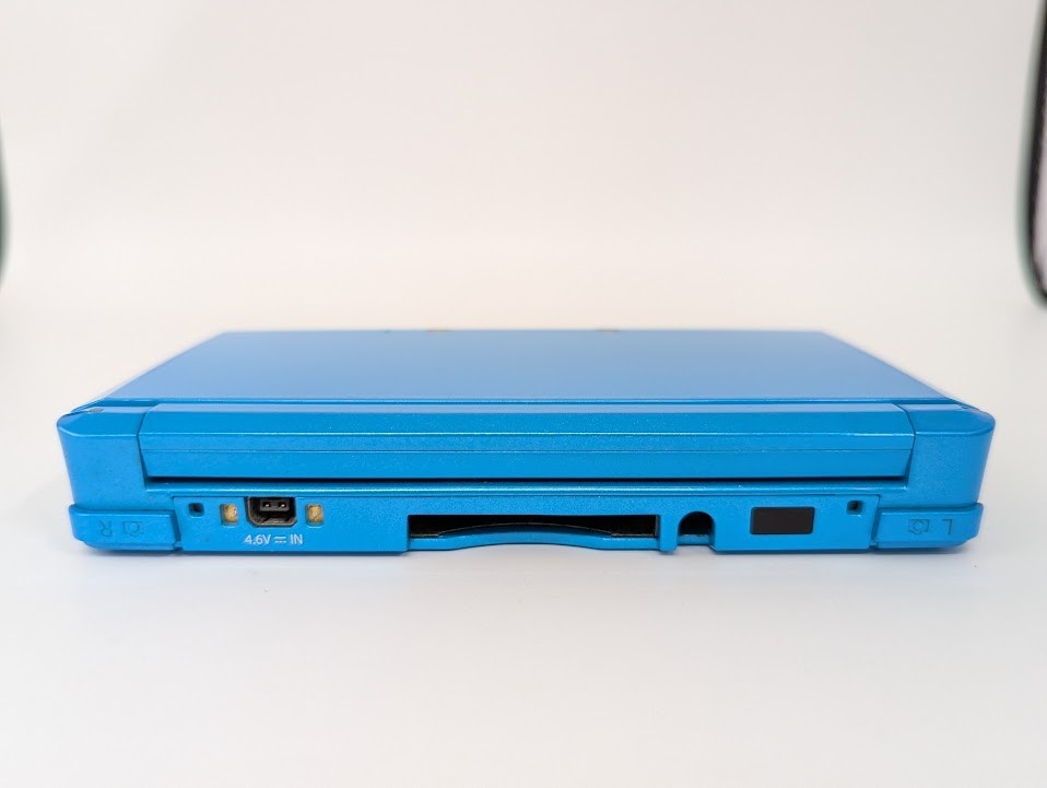 B308 Nintendo 3DS console Light Blue Japan w/pen memory 4GB adapter fx