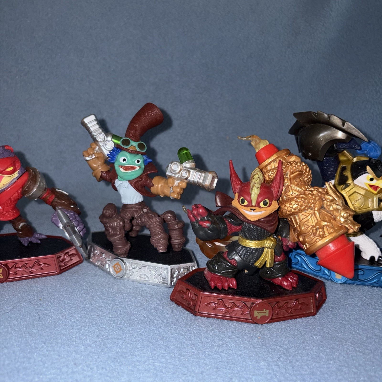 Skylanders Imaginators Flare Wolf Chopscotch Krankase King Pen Tae Crow Sensei