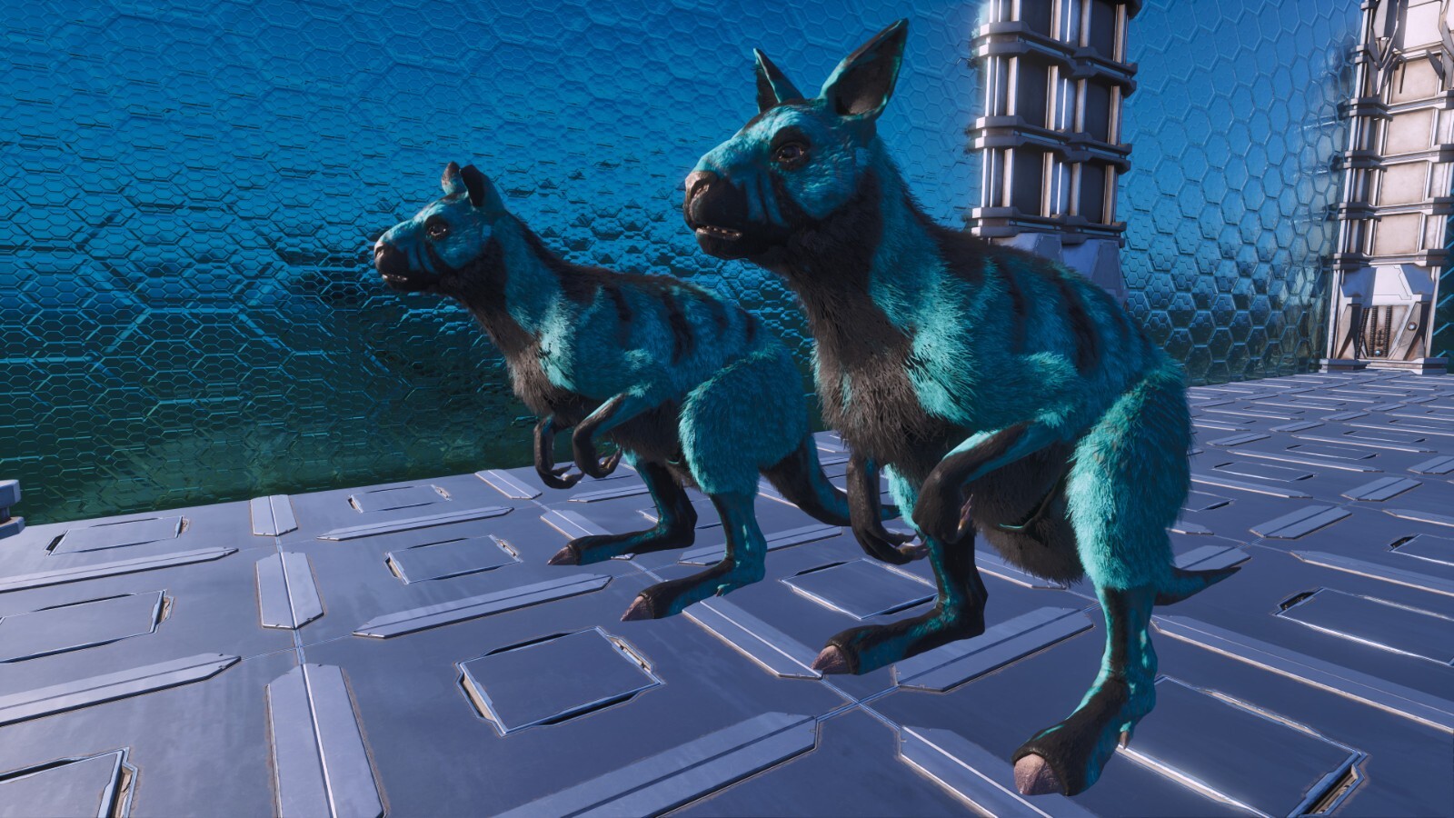 ⚡ARK Survival Ascended PvE PC/XBOX/PS5 PROCOPTODON (ROO) TRON TOP STATS 3300W
