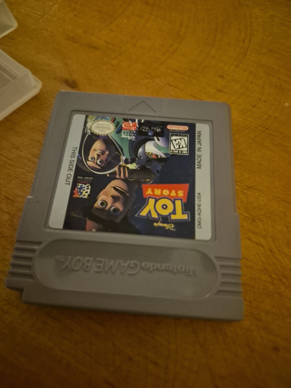 Disneys Toy Story Nintendo Game Boy Authentic Game Cartridge With case untested