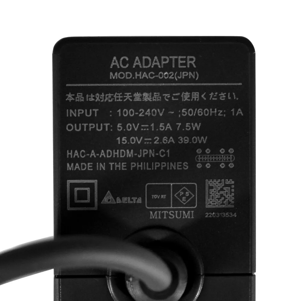 New Original Nintendo Switch +OLED AC Power Adapter Supply OEM Charger HAC-002