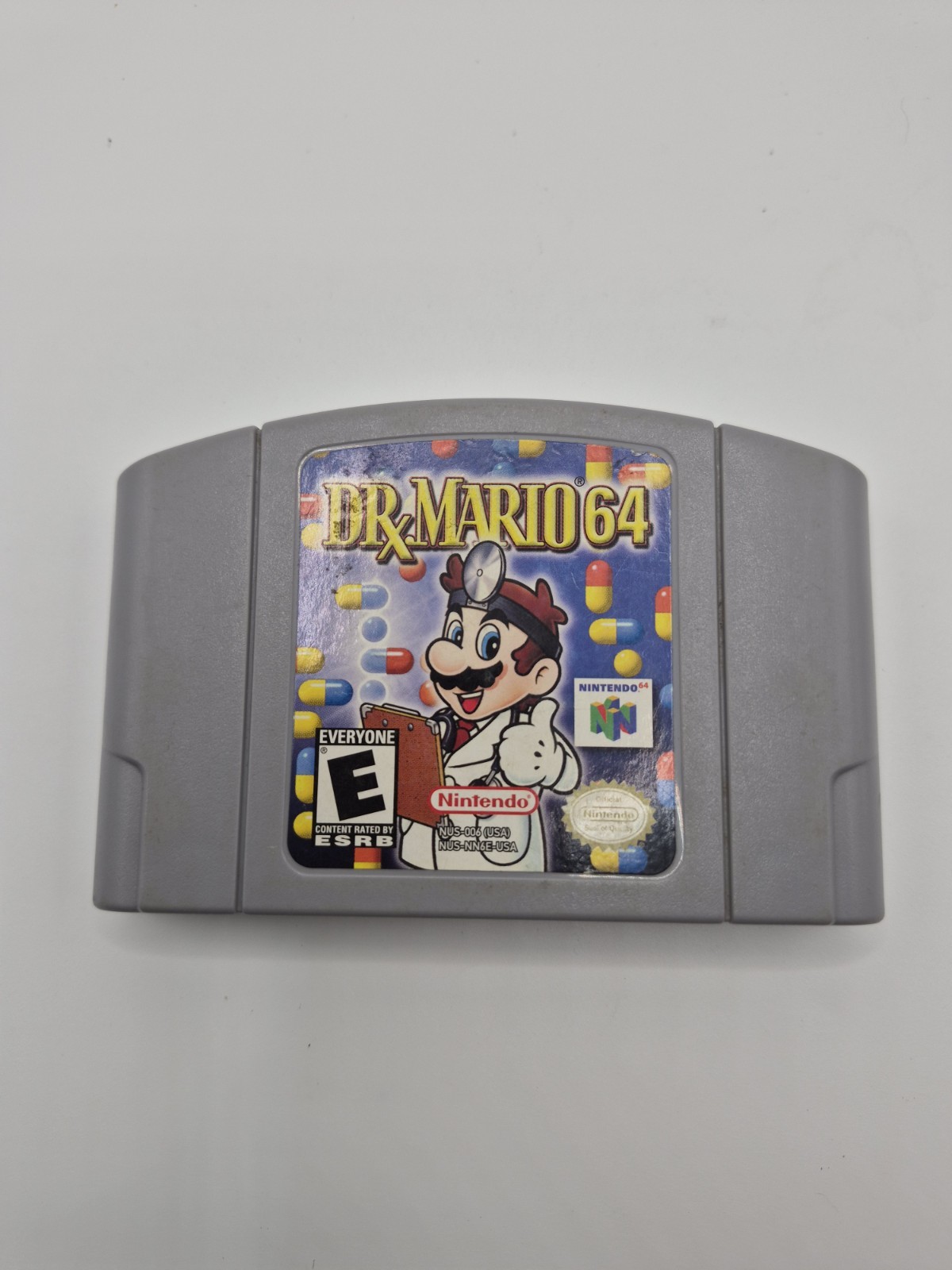 Dr. Mario 64 (Nintendo 64, 2001) Tested Rare Mint Retro Authentic Tetris Cleaned