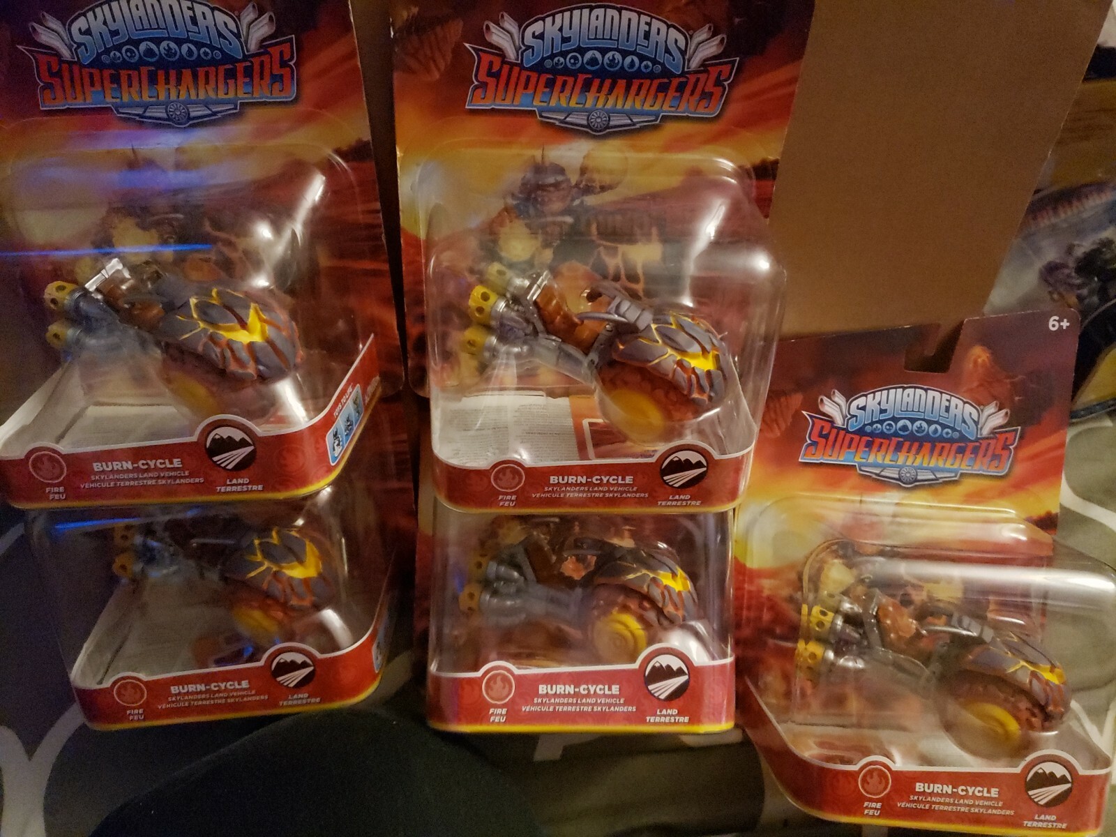 Skylanders SuperChargers: Vehicle Burn Cycle Character Pack (2015) Brand New