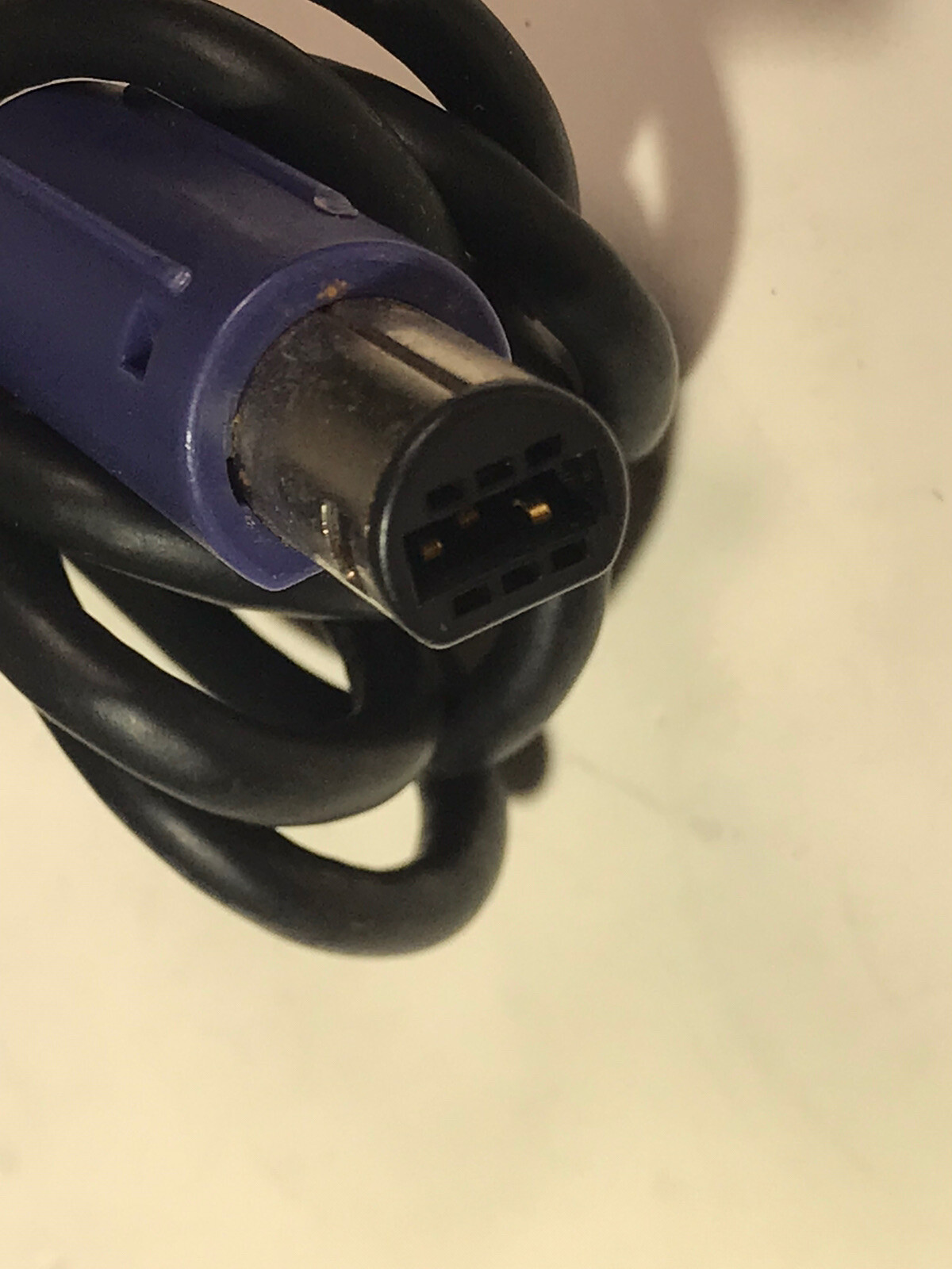 Official Nintendo GameCube Purple Indigo Controller DOL-003 OEM tested working