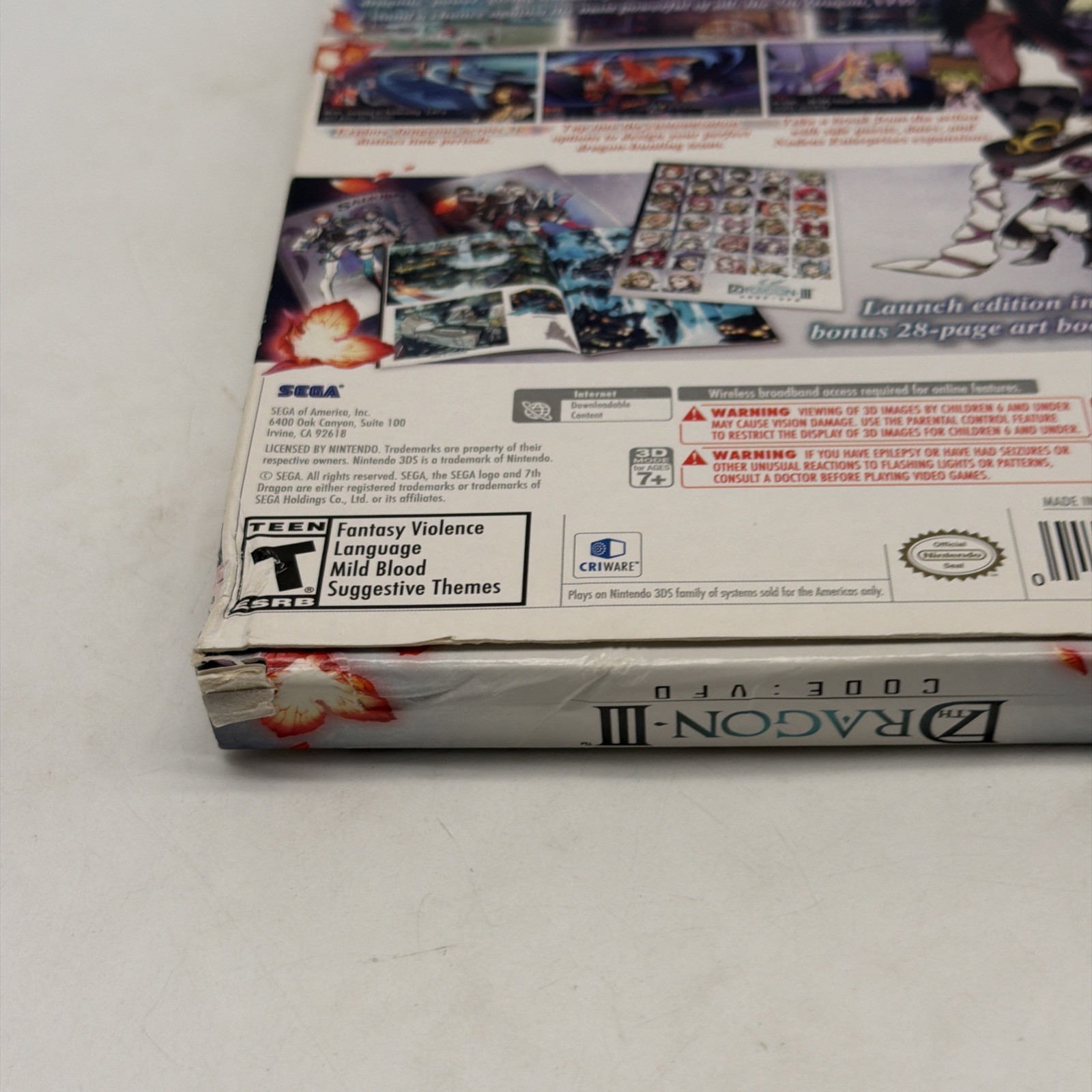 7th Dragon III Code: VFD Bundle (Nintendo 3DS, 2016)!