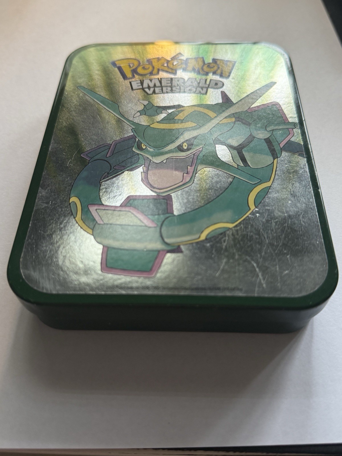 Pokémon Emerald Authentic w/PreOrder Tin, Tested Working, New Battery, Manual