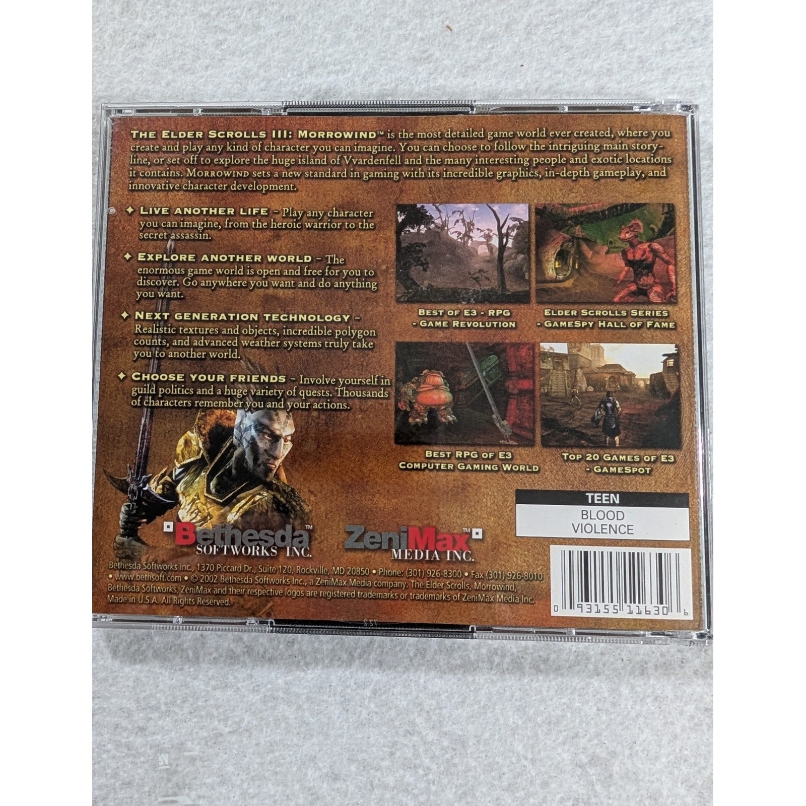 Vintage PC Game Lot Morrowind Rome Total War Age of Empires Pirates Stronghold