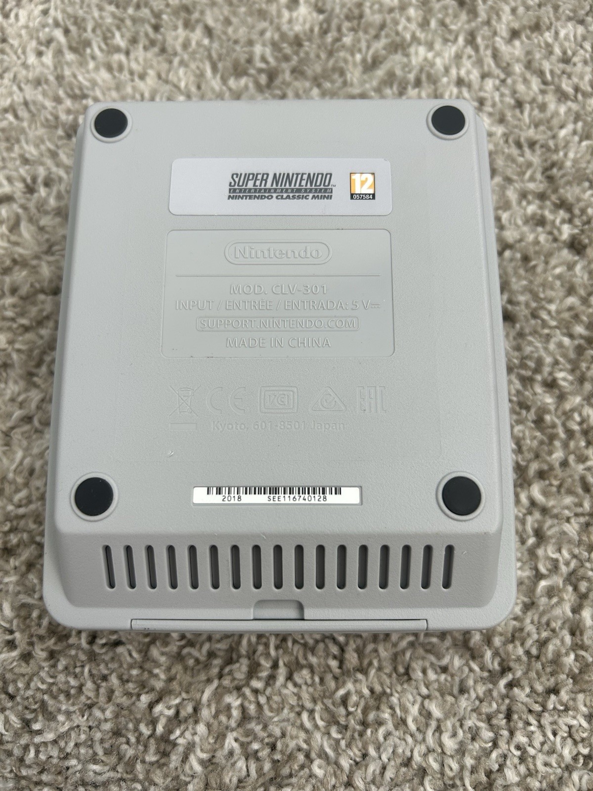 Authentic SNES Super Nintendo Classic Mini Super Entertainment System