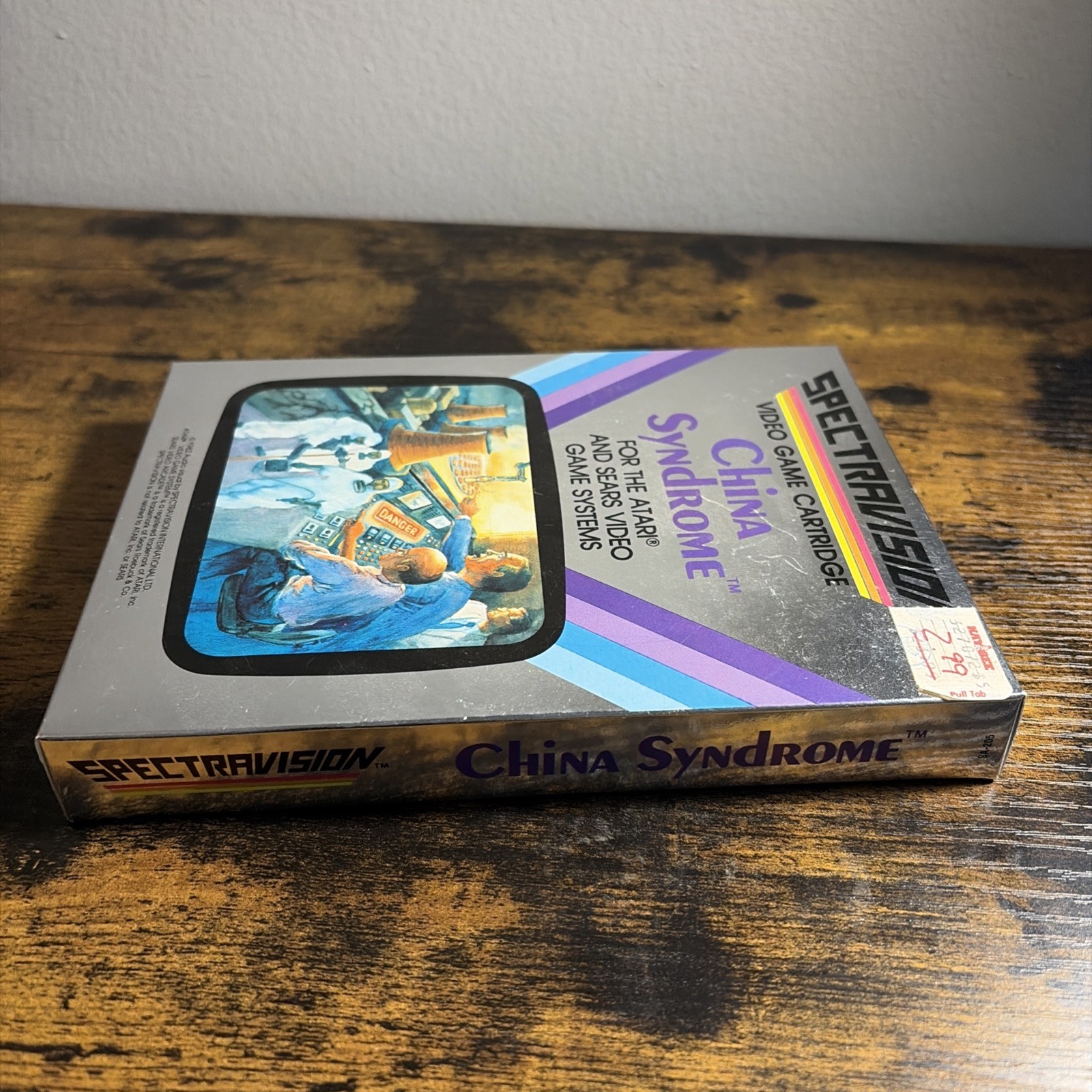 China Syndrome for Atari 2600 Complete In Box CIB Great Shape Tested
