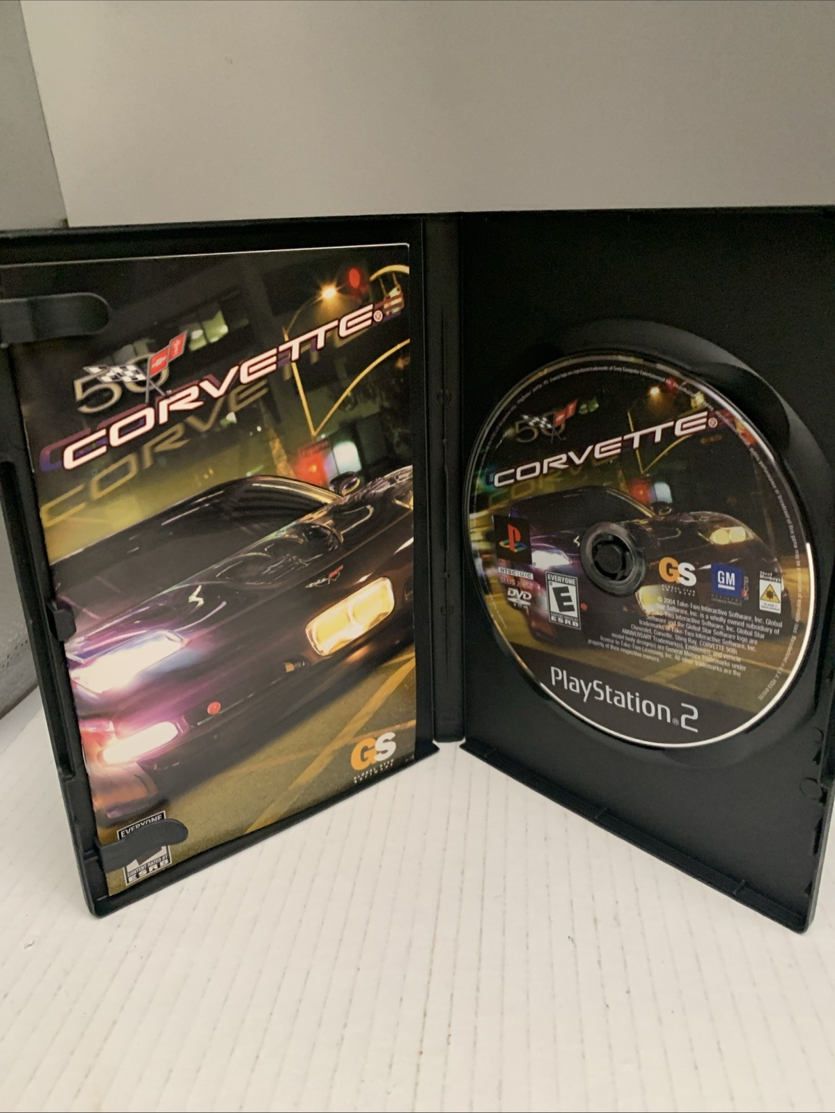Corvette (Sony PlayStation 2, 2004) PS2 Complete Mint Condition More In Store
