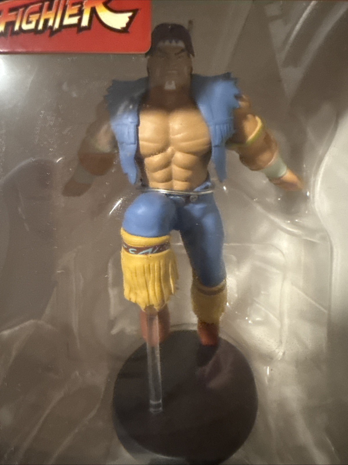 Street Fighter T. Hawk figure, # 17  Capcom Fanhome or Altaya Collection
