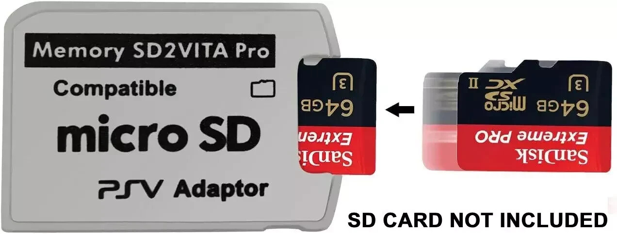 V5.0 SD2VITA Micro SD to Vita Memory Card Pro Adapter For PS PSV 1000/2000 V 5.0