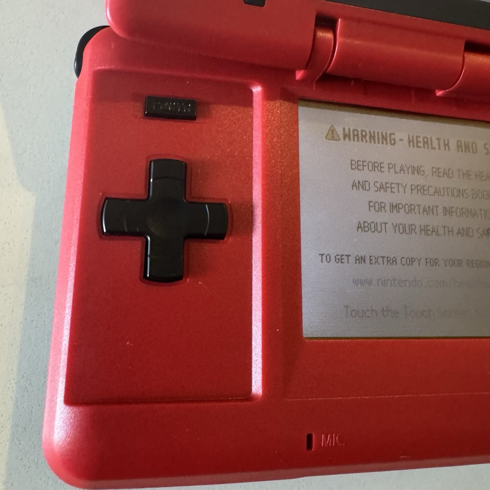Nintendo DS With Pre-installed Loopy Capture Card, Custom Red!