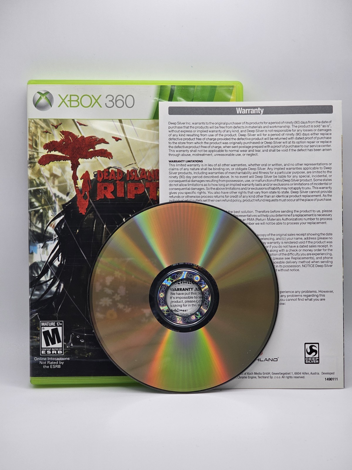 Dead Island and Dead Island Riptide Microsoft Xbox 360 CIB Tested Working