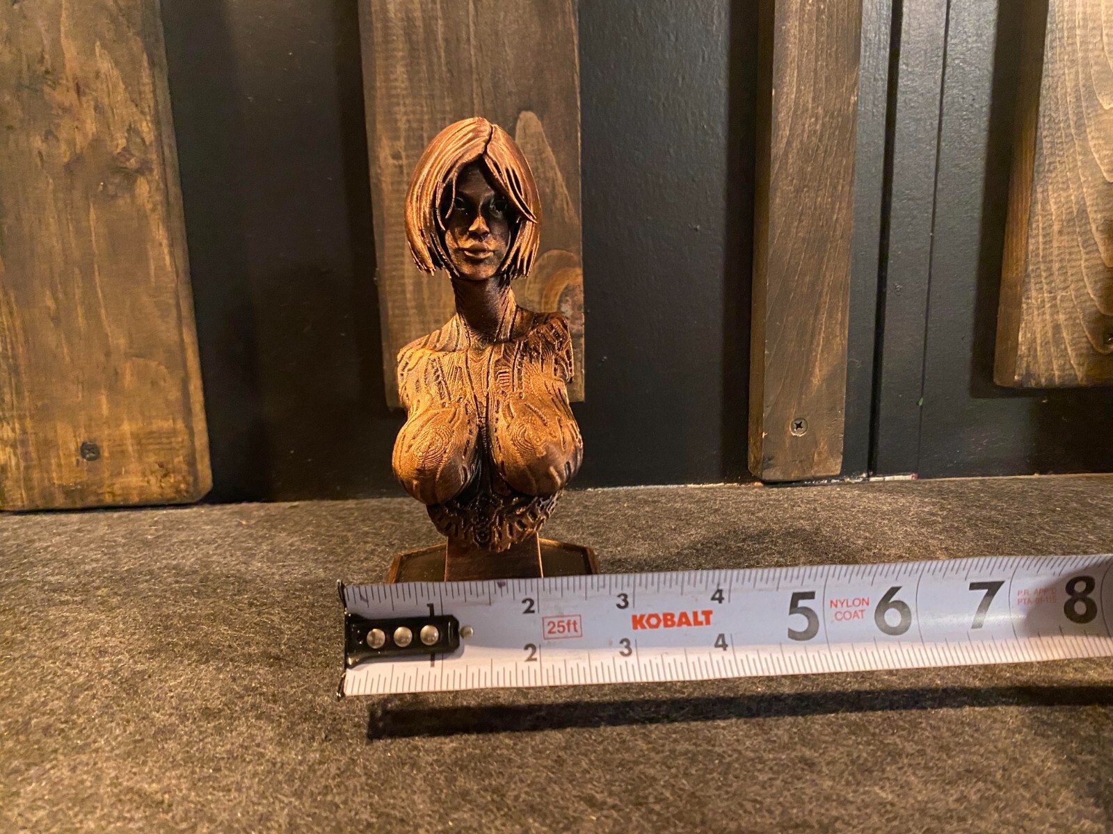 Halo Cortana Copper Statue 6inches tall