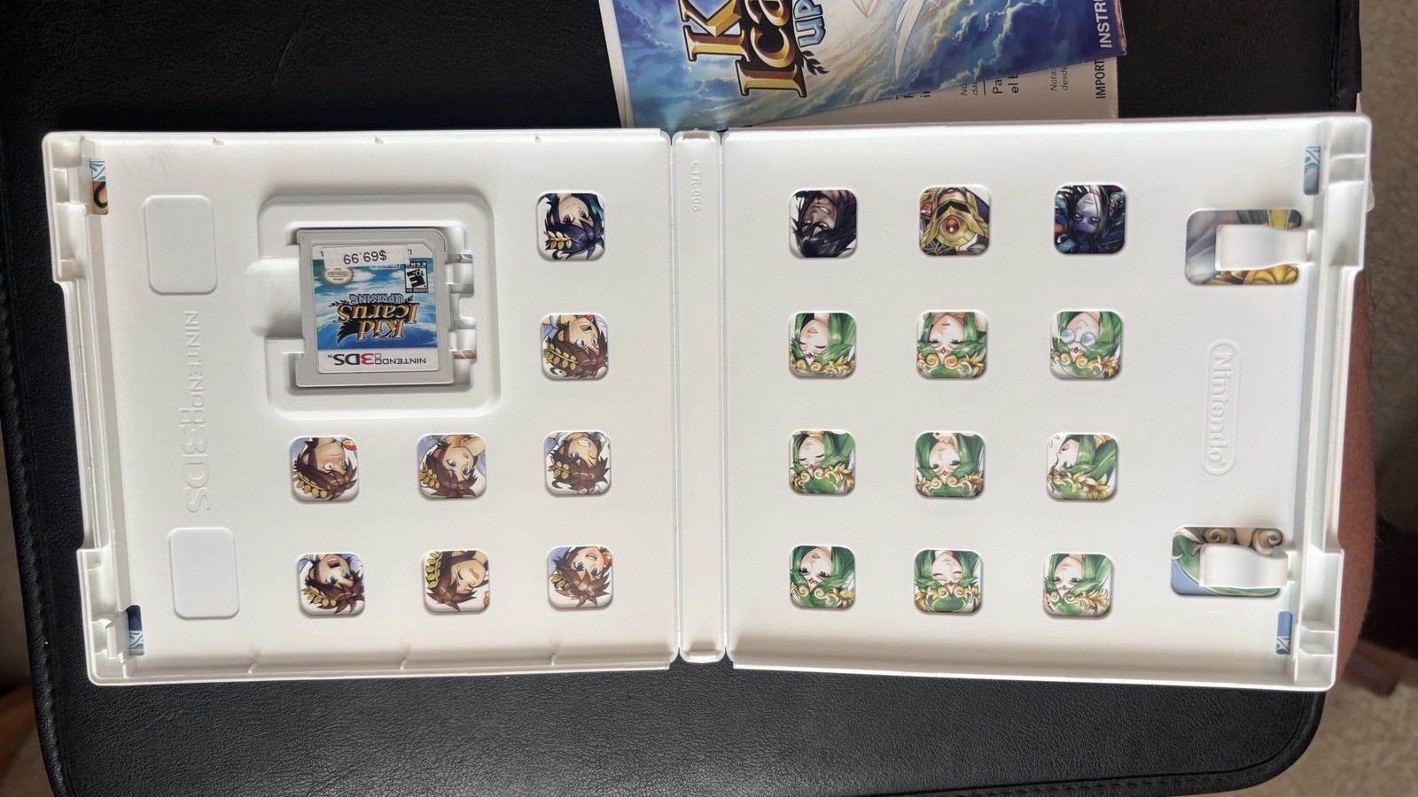 Kid Icarus Uprising (Nintendo 3DS, 2012) Authentic Tested & Working