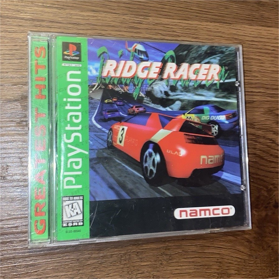 Ridge Racer by Namco PlayStation 1 Racing Greatest Hits NTSC-U/C 1995