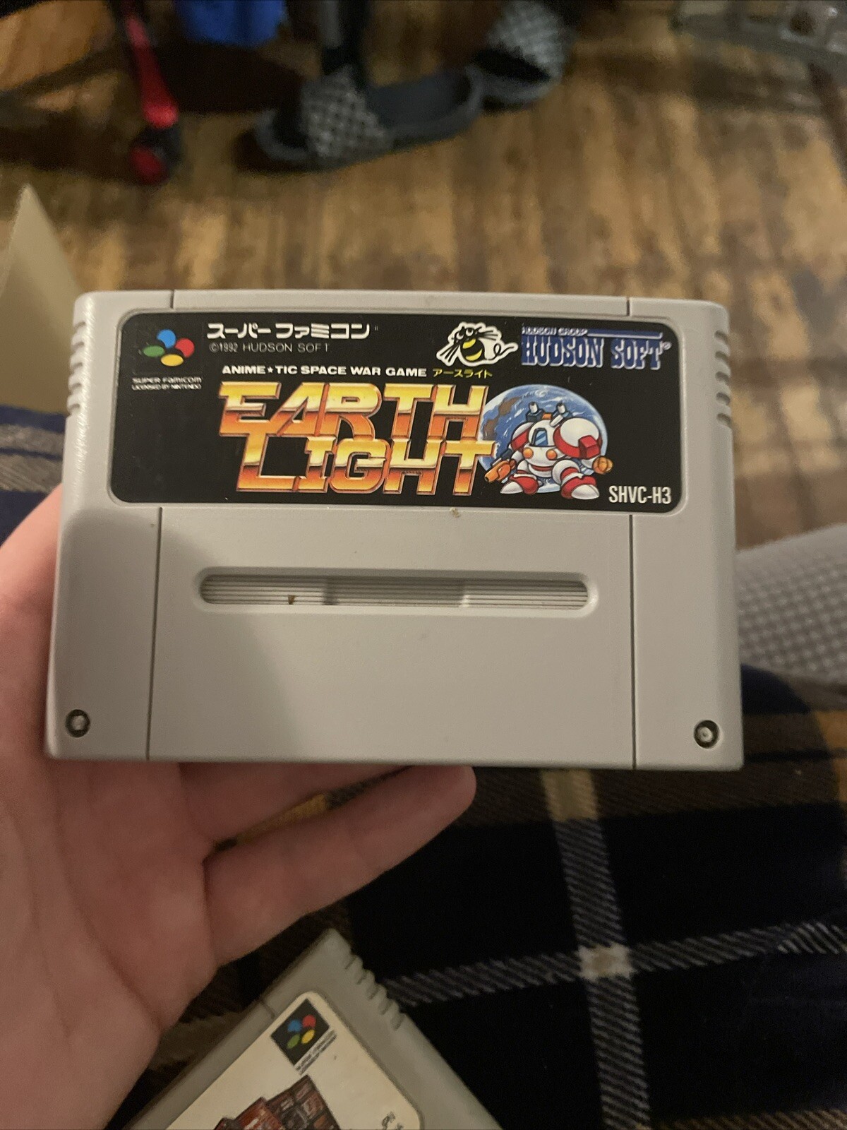 Earth Light Super Famicon Tested -US Seller