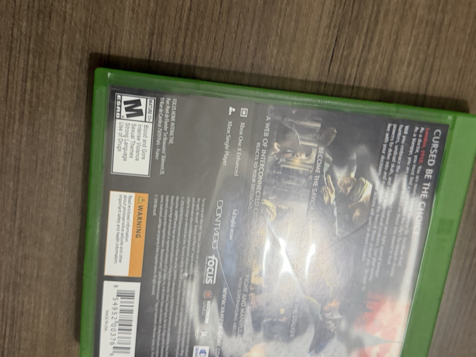 Vampyr (Microsoft Xbox One, 2018)