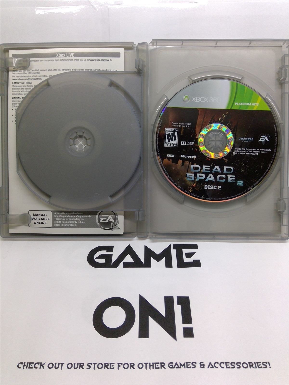 Dead Space 2 (Xbox 360, 2011) Complete Tested Working – Free Ship