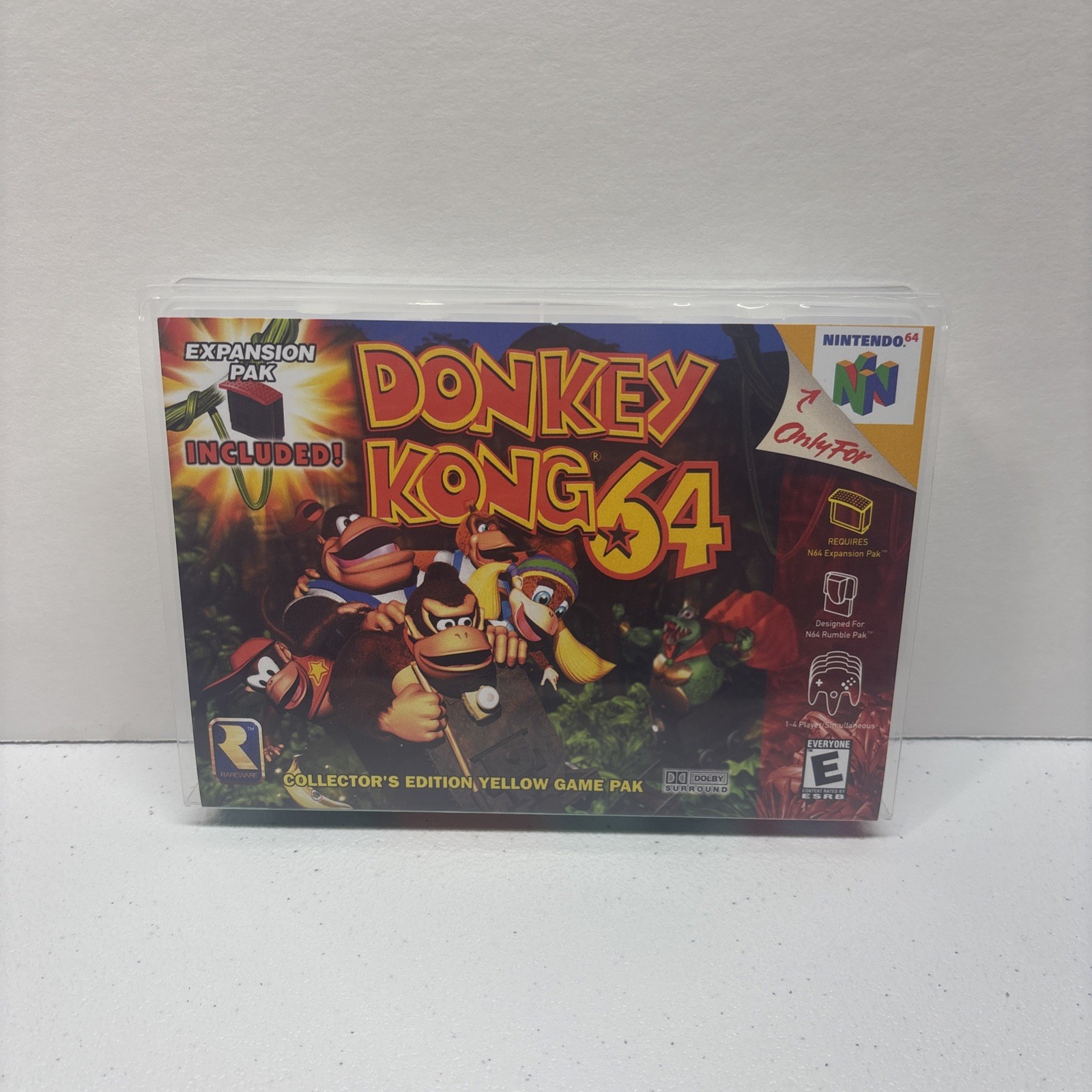 Donkey Kong 64 N64 Universal Game Case for Game Cart *CASE ONLY*