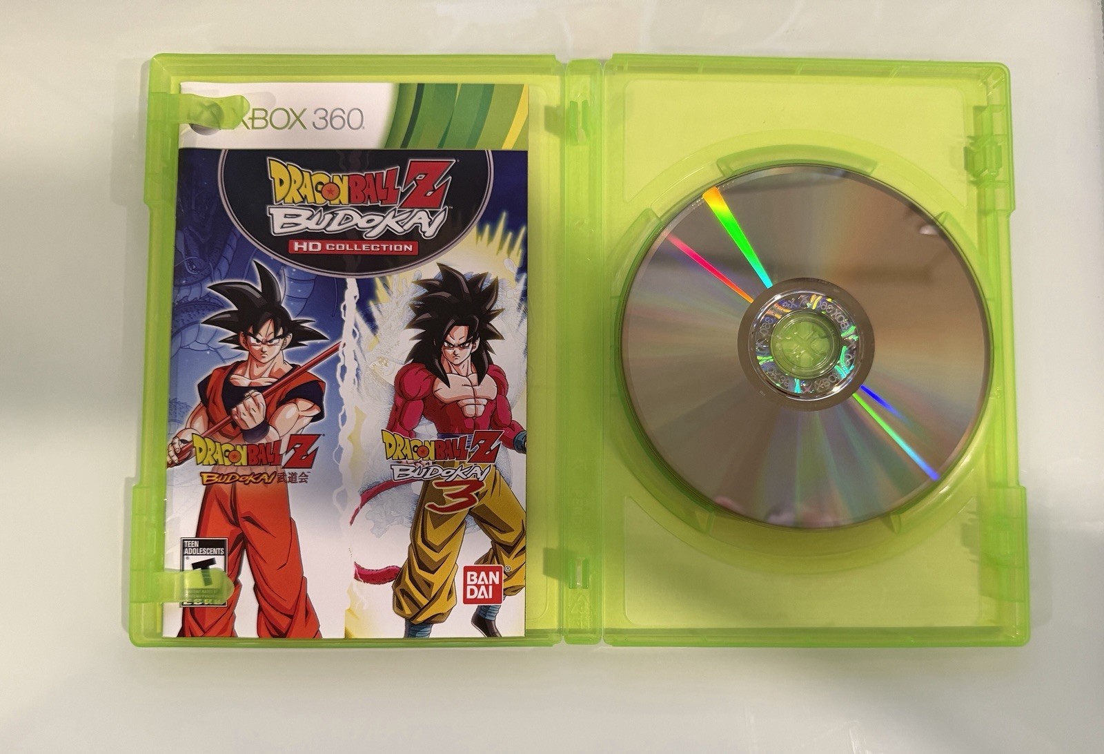 Dragon Ball Z: Budokai HD Collection Xbox 360 (2012) Complete CIB